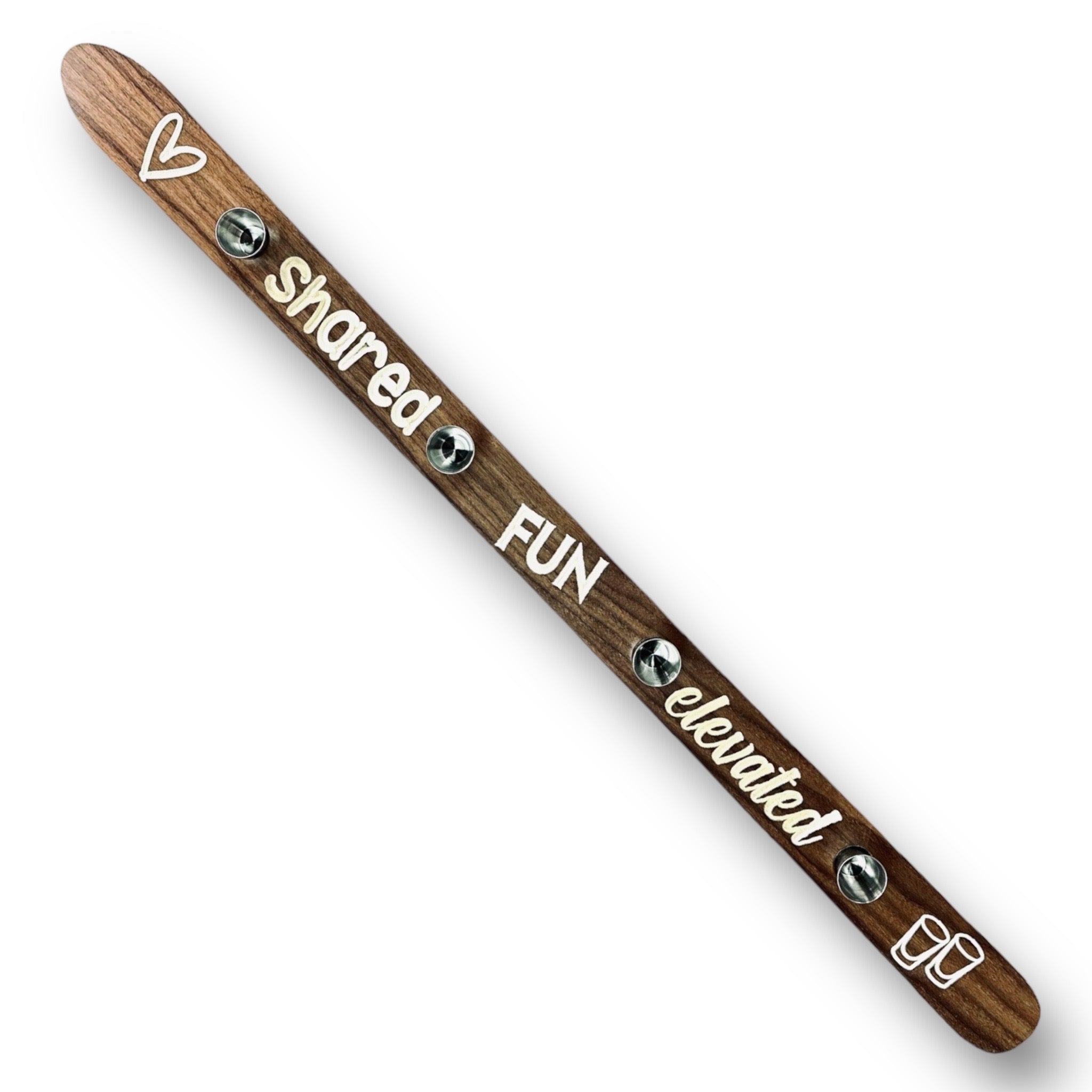 4 Person Engraved ShotSki Double Sided