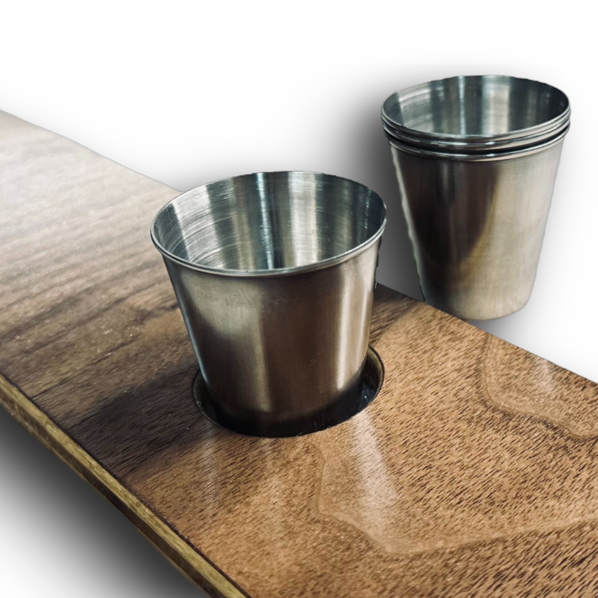 Silver Shot Glasses