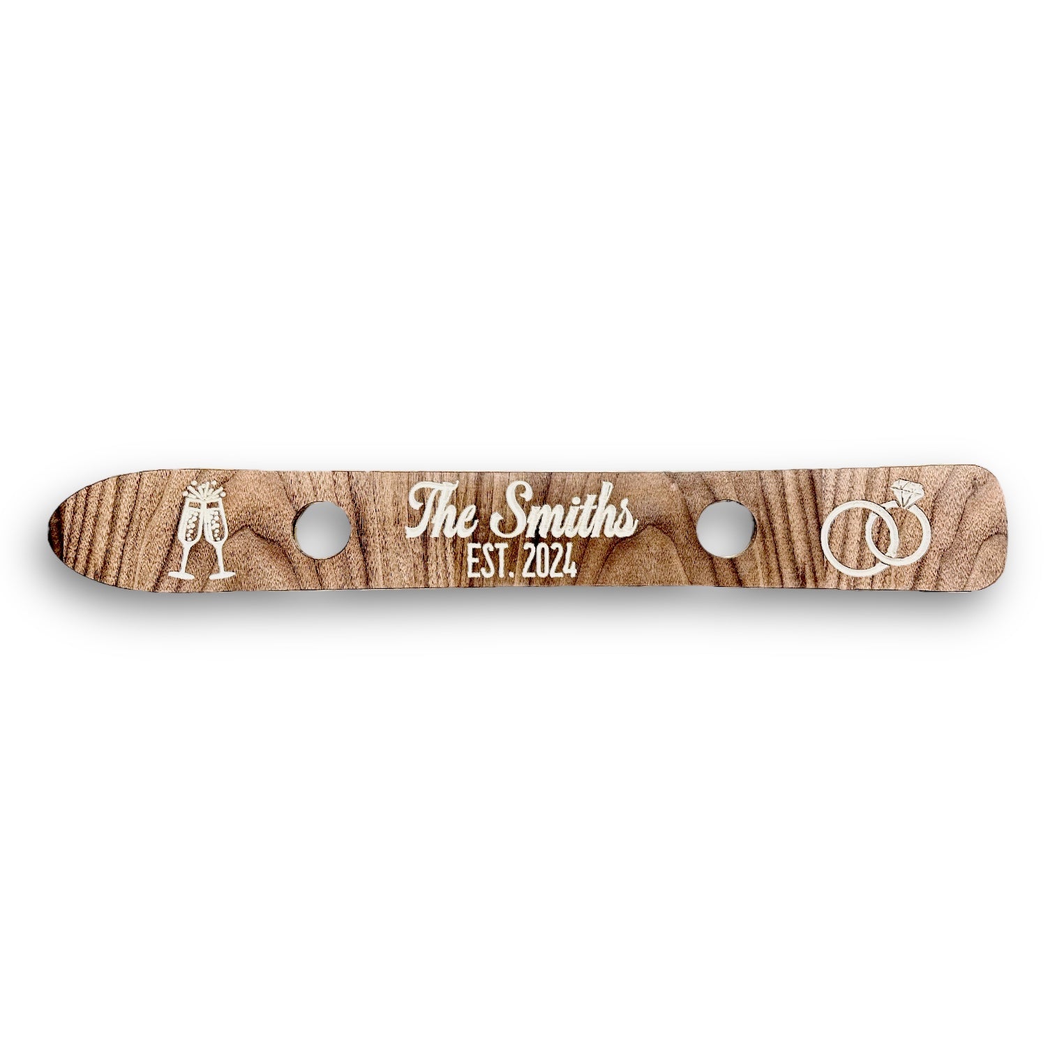 2 Person Engraved ShotSki Single Sided